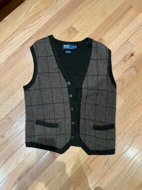 Polo by Ralph Lauren Wool/Alpaca Sweater Vest - size M